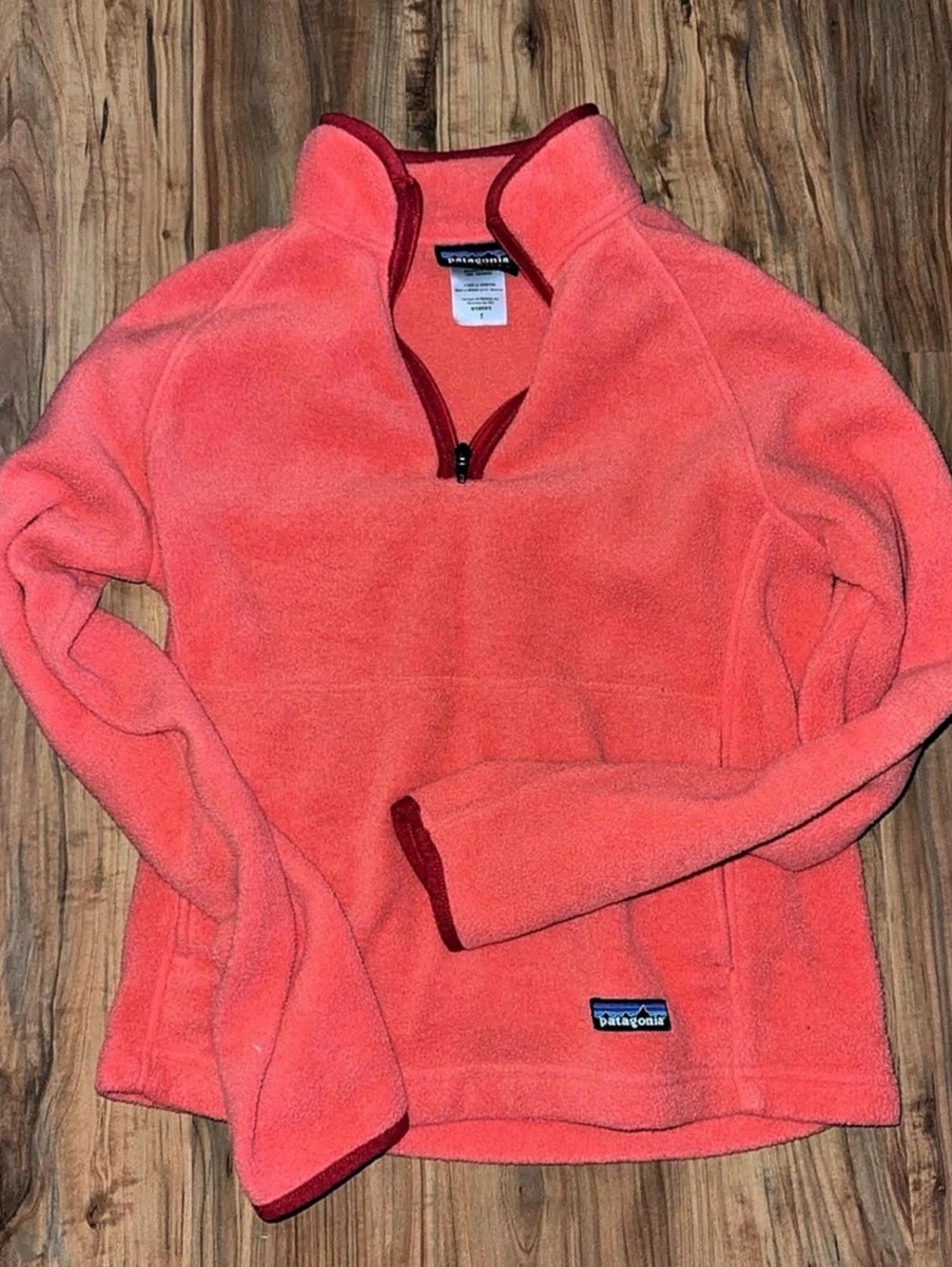 Patagonia Lightweight Synchilla Snap-T Pullover Women's Pink Quarter-Zip